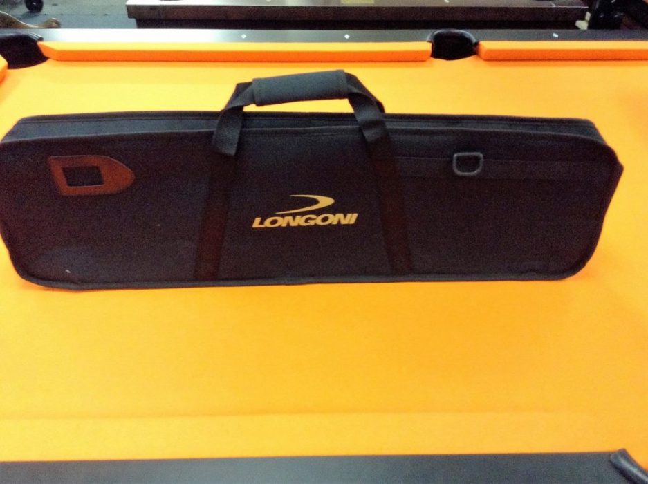 LONGONI TRAVEL BAG LONGONI CAROM CUES CALIFORNIA BILLIARDS www
